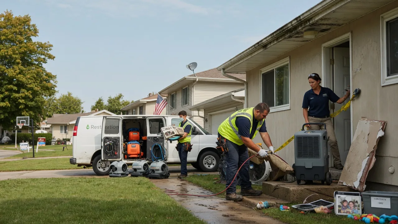 Water Damage Restoration in Douglas, ND near me